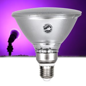 60232 Λάμπα LED E27 PAR38 Κήπου Σκληρού Υάλου 18W 1200lm 60° AC 220-240V IP65 Φ12 x Υ13cm Ροζ – 3 Years Warranty