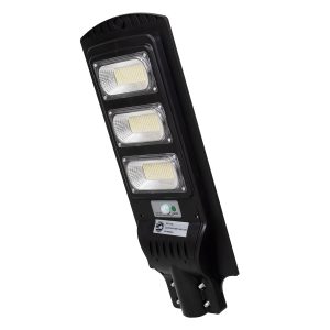 71552 Αυτόνομο Ηλιακό Φωτιστικό Δρόμου Street Light LED SMD 150W 12000lm με Ενσωματωμένη Μπαταρία Li-ion 9000mAh – Φωτοβολταϊκό Πάνελ με Αισθητήρα Ημέρας-Νύχτας PIR Αισθητήρα Κίνησης Αδιάβροχο IP65 Ψυχρό Λευκό 6000K