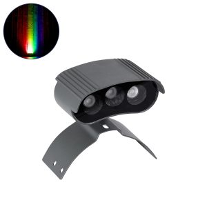 TREELIGHT-PLANTE 90518 Κυρτή Μπάρα Φωτισμού Wall Washer με Αντιθαμβωτική Γρίλια Ειδική για Φυτά – Δέντρα LED 3W 255lm 15° DC 24V Αδιάβροχο IP67 Μ11 x Π8.5 x Υ11cm RGBW DMX512 – Γκρι Ανθρακί – 3 Years Warranty