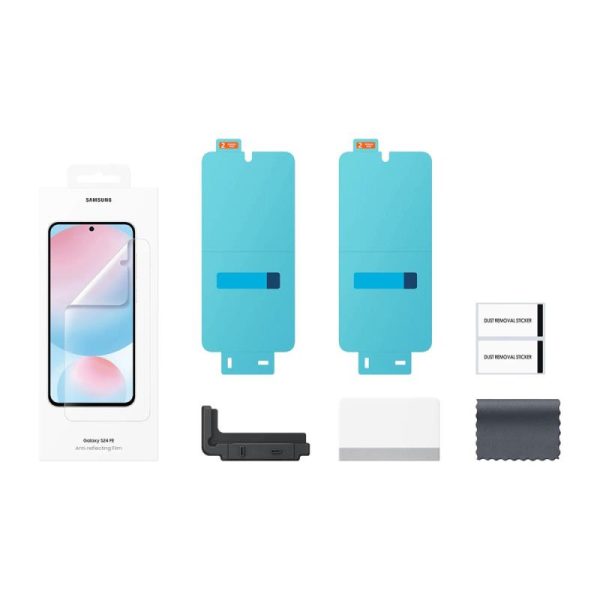 Screen Protector Samsung EF-US721CTEGWW S721 Galaxy S24 FE 5G Διάφανο (2 τεμ.) - Image 2