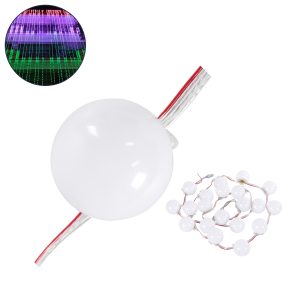 90139 Digital Pixel Addressable Facade Module Chain String with 20 Spots – Ψηφιακή Αλυσίδα – Γιρλάντα με 20 Σποτ LED SMD 3535 15W 20LED 20PIXEL SPI/TTL Protocol IC UCS512B 900lm 240° DC 12V Αδιάβροχο IP67 Πολύχρωμο RGB – Μ200 x Π5 x Υ5cm – 3 Χρόνια Εγγύησ