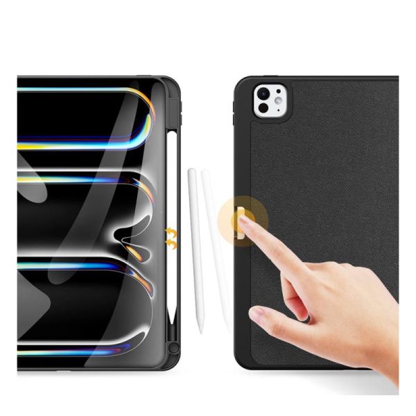 Θήκη TPU Flip Shock Proof Dux Ducis Domo Apple iPad Pro 11.0'' (2024) Μαύρο - Image 2