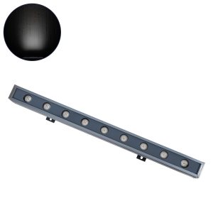 WASHER-NAIA 90174 Μπάρα Φωτισμού Wall Washer LED 9W 1080lm 30° DC 24V Αδιάβροχο IP65 Ψυχρό Λευκό 6000K Dimmable – Γκρι Ανθρακί – Μ50 x Π4 x Υ5cm – 3 Χρόνια Εγγύηση