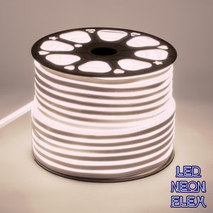70571 OVALE 120° Degree Neon Flex Epistar LED SMD 2835 1m 12W/m 120LED/m 1140lm/m 120° DC 230V Αδιάβροχη IP68 Φυσικό Λευκό 4500K Dimmable