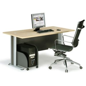 BASIC Γραφείο Απόχρωση Dark Grey – Beech