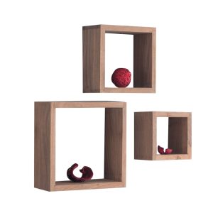 TRIO Set – 3 Ράφια Ξύλο Ακακία Φυσικό