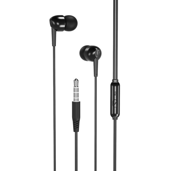 XO EP37 In-ear Handsfree  1.15μ Μαύρο - Image 5