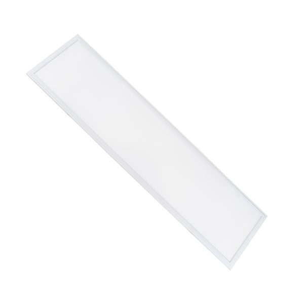 60213 Χωνευτό LED Panel Milky Super Slim 120x30cm 48W 4560lm 120° CRI≥80Ra UGR<19 AC 220-240V IP20 Μ120 x Π30 x Υ1.5cm - Φυσικό Λευκό 4500K - TÜV Certified Driver - 5 Years Warranty - Image 2