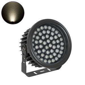 FLOOD-NEVA 90399 Προβολέας Σποτ Wall Washer LED 54W 5130lm 30° DC 24V Αδιάβροχο IP65 Φυσικό Λευκό 4500K Dimmable – Μαύρο – Μ24.5 x Π24.5 x Υ14.7cm – 3 Χρόνια Εγγύηση