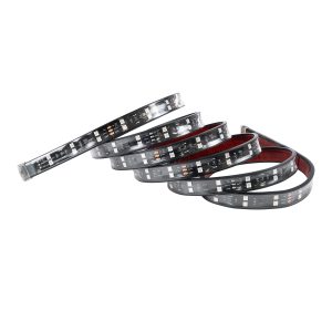 81736 Car Backlit LED Strip Εύκαμπτη Ταινία 240cm Σήμανσης DRL Αυτοκινήτου με Ασύρματο Χειριστήριο IR LED SMD 5050 14W DC 9-30V Αδιάβροχη IP65 RGB – 2 Χρόνια Εγγύηση