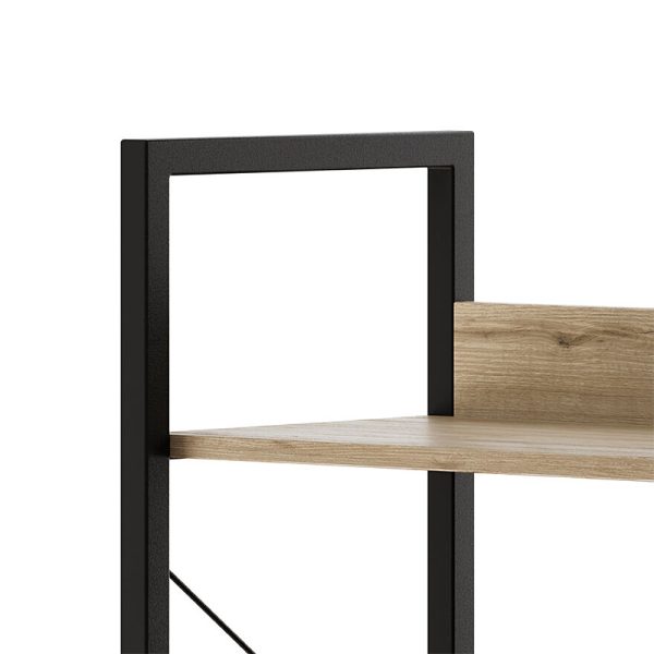 Βιβλιοθήκη Connect  χρώμα florida oak 73x35x172εκ. - Image 4