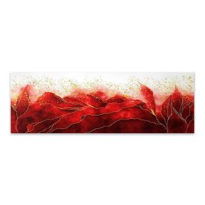 Πίνακας σε καμβά “Red Passion”  ψηφιακής εκτύπωσης 120x40x3εκ.