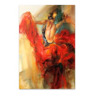 Πίνακας σε καμβά “Dancer”  ψηφιακής εκτύπωσης 60x90x3εκ.