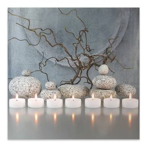 Πίνακας σε καμβά “Meditation”  ψηφιακής εκτύπωσης 60x60x3εκ.