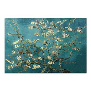 Πίνακας σε καμβά “Blooming Flowers”  ψηφιακής εκτύπωσης 100x70x3εκ.