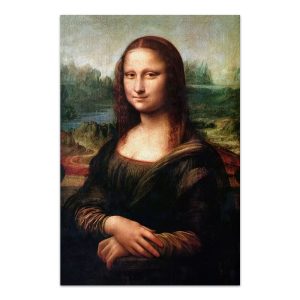 Πίνακας σε καμβά “Mona Lisa”  ψηφιακής εκτύπωσης 70x100x3εκ.
