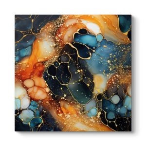 Πίνακας σε καμβά “Universal Texture Abstract”  ψηφιακής εκτύπωσης 100x100x3εκ.