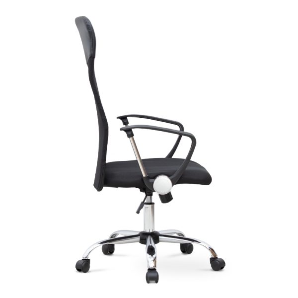 Καρέκλα γραφείου Marco  με ύφασμα Mesh χρώμα μαύρο 62x59x110/120εκ. - Image 5