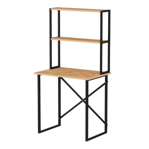 Γραφείο εργασίας Pope  χρώμα pine oak 73x52x146εκ. - Image 3