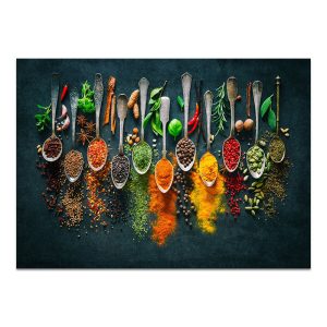 Πίνακας σε καμβά “Spices”  ψηφιακής εκτύπωσης 70x50x3εκ.