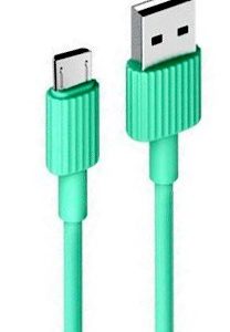 XO NB156 USB Καλώδιο Φόρτισης για Micro Πράσινο