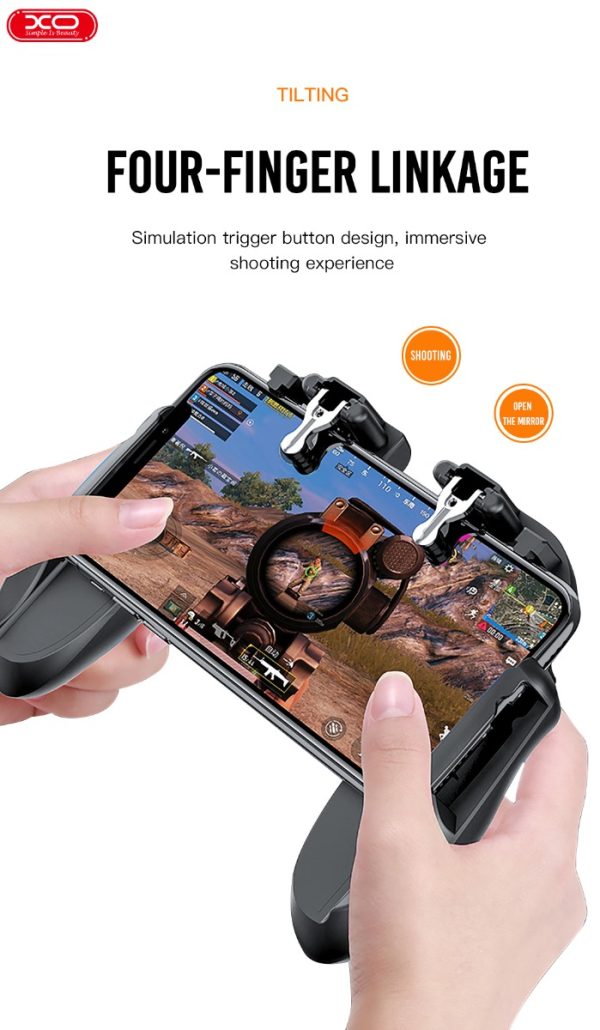 XO-H6B Ασύρματο Gamepad Με Ψύκτρα (με μπαταρία) - Image 4