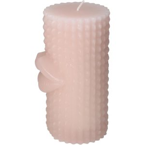 Κερί  Χείλος Ροζ 7.3×7.3x15cm