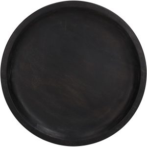 Δίσκος  Μαύρο Ξύλο 25.4×25.4×2.5cm