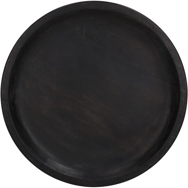 Δίσκος  Μαύρο Ξύλο 25.4x25.4x2.5cm
