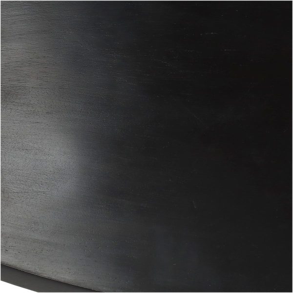 Επιφάνεια Κοπής  Ψάρι Μαύρο Ξύλο 39.5x15.6x1.5cm - Image 4