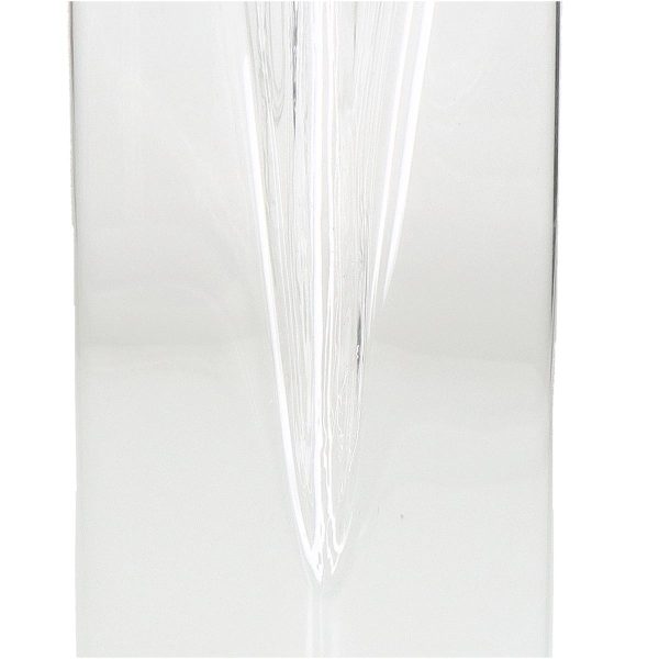 Βάζο  Διάφανο Γυαλί 9.3x8x25cm - Image 4