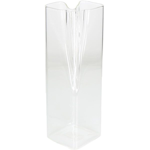 Βάζο  Διάφανο Γυαλί 9.3x8x25cm