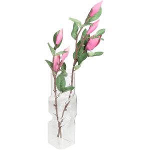 Βάζο  Διάφανο Γυαλί 9.5×9.5x25cm