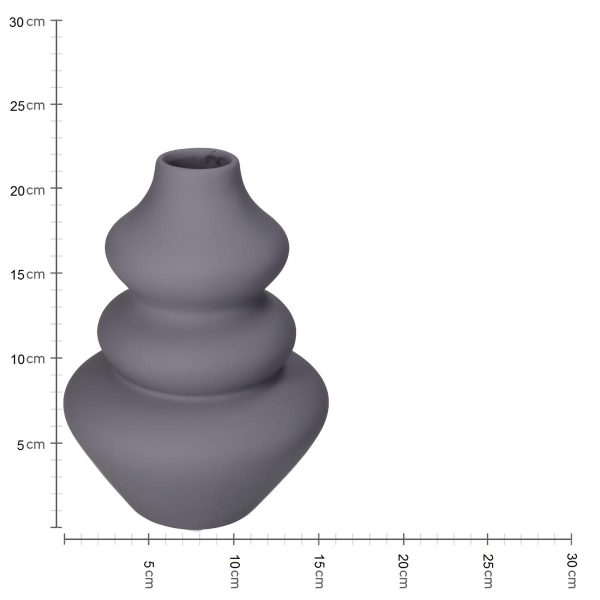 Βάζο  Λιλά Δολομίτης 15x15x22cm - Image 4