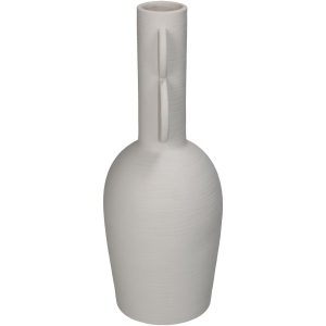 Βάζο  Λευκό Πορσελάνη 10.6×10.6x28cm