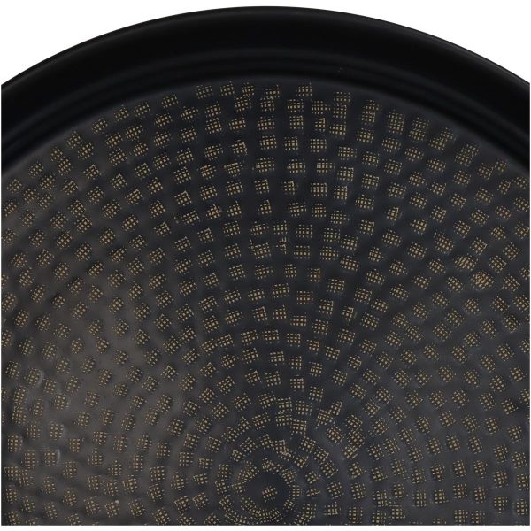 Δίσκος  Μαύρο Αλουμίνιο 46x46x5cm - Image 3