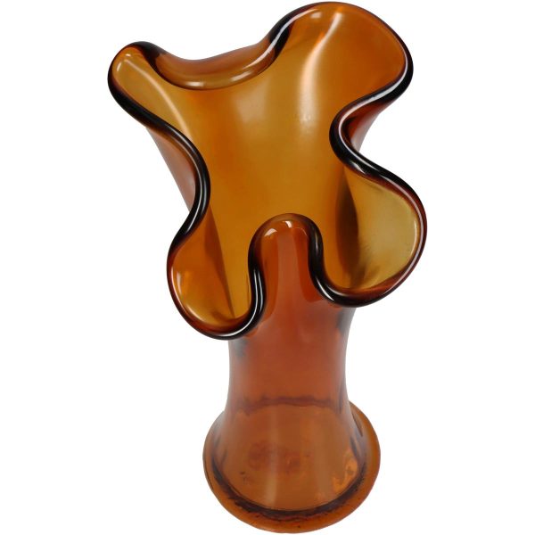 Βάζο  Amber Ανακυκλωμένο Γυαλί 20x20x30cm - Image 2