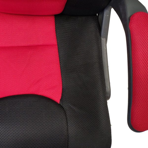 Καρέκλα Γραφείου  Gaming IAXH Κόκκινο/Μαύρο Mesh 60x69x110-118cm - Image 4