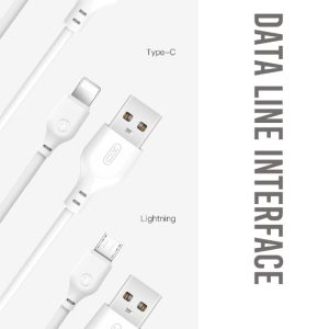 XO L65EU 2.4A Διπλής Θύρας USB Φορτιστής for Type-C