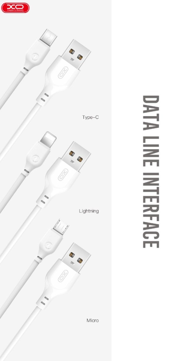 XO L65EU 2.4A Διπλής Θύρας USB Φορτιστής for Type-C - Image 2
