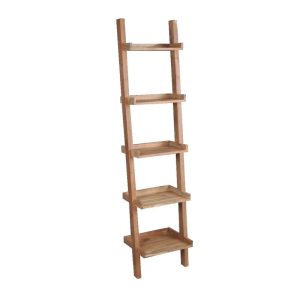 LADDER Βιβλιοθήκη – Ραφιέρα Ξύλο Ακακία Φυσικό