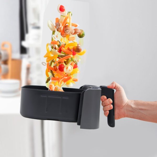 Φριτέζα αέρος - AirFryer LUXELL με αποσπώμενο κάδο 7,5lt χρώμα μαύρο 1550-1850W - Image 3