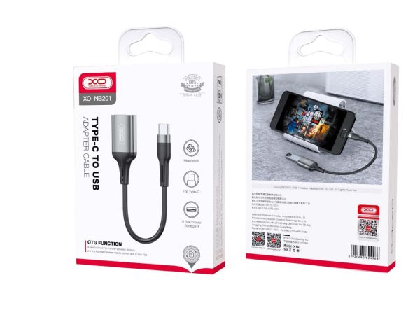 XO NB201 Αντάπτορας OTG USB 2.0 for TypeC (OTG function) - Image 2