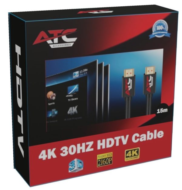 ATC Cable HDMI 2.0V Premium 15m 4K 30HZ - Image 3