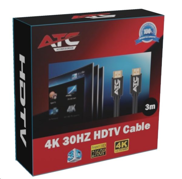 ATC Cable HDMI 2.0V Premium 3m 4K 30HZ - Image 3