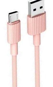 XO NB156 USB Καλώδιο Φόρτισης για Micro Ρόζ