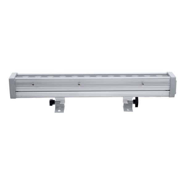WASHER-DAIA S-90997 Μπάρα Φωτισμού Wall Washer LED 96W 10080lm 30° AC 230V Αδιάβροχο IP65 Μ52 x Π7.5 x Υ7cm Πολύχρωμο 4in1 RGBW DMX512 Display on Body - Ασημί - Image 4