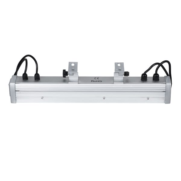 WASHER-DAIA S-90997 Μπάρα Φωτισμού Wall Washer LED 96W 10080lm 30° AC 230V Αδιάβροχο IP65 Μ52 x Π7.5 x Υ7cm Πολύχρωμο 4in1 RGBW DMX512 Display on Body - Ασημί - Image 5
