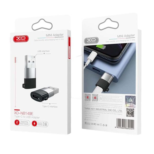 XO NB149-E Αντάπτορας Type-C σε USB 2.0 - Image 2