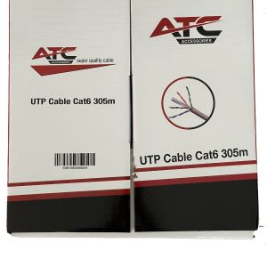 ATC Στροφείο Δικτύου ATC-613 UTP CAT6 305m Γκρί Εσωτερικό